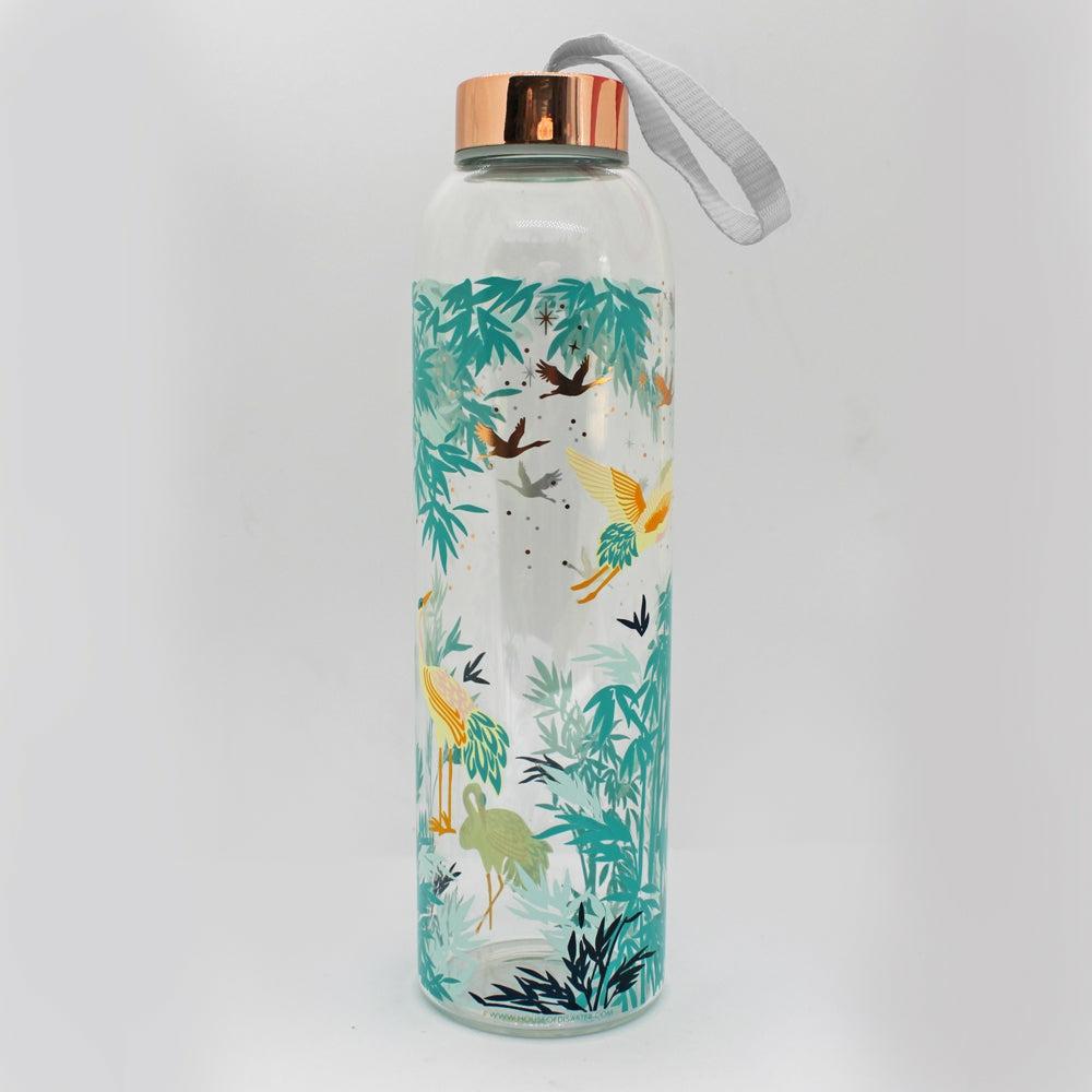 Crane Glass Water Bottle Bottles, Flasks & Keep Cups