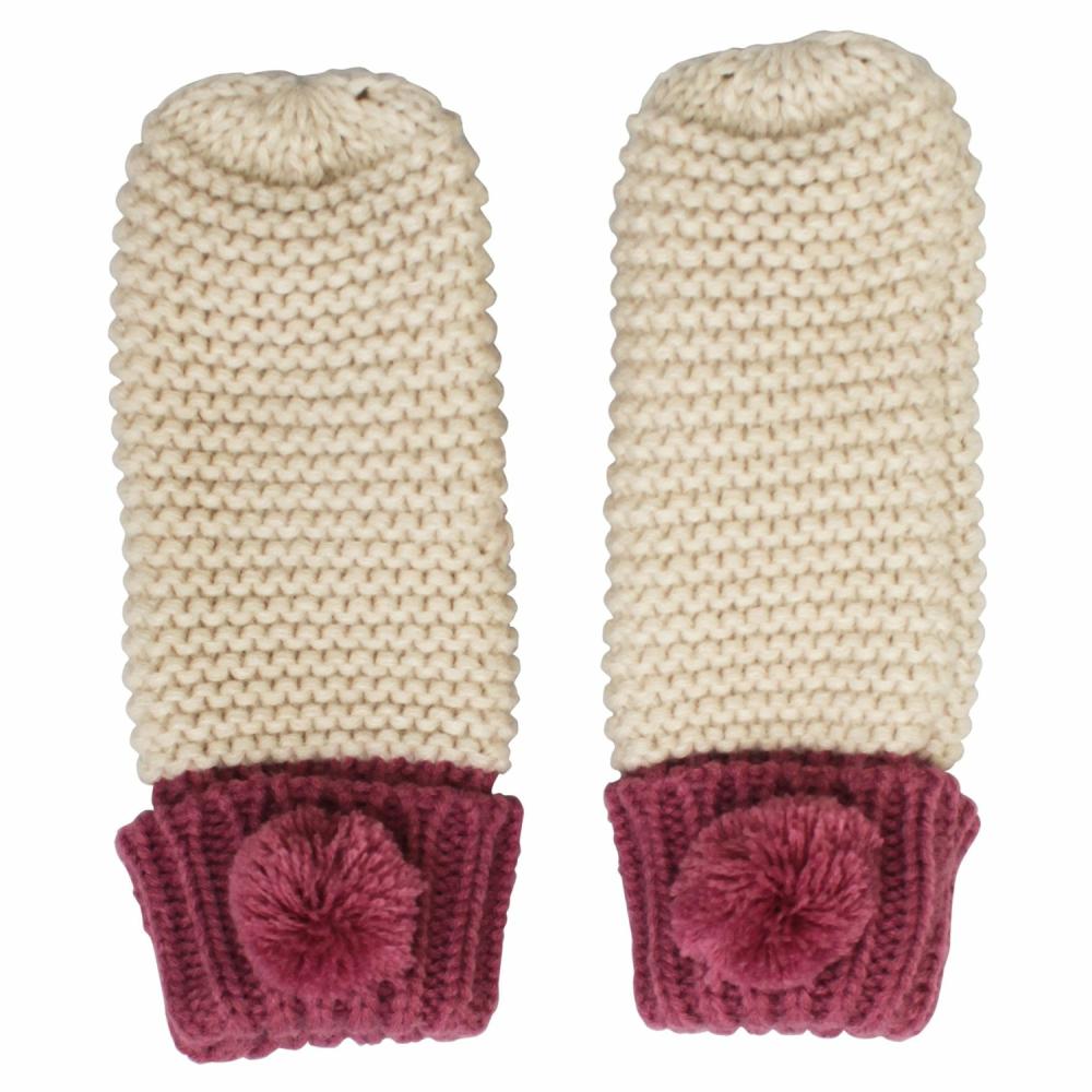 Cream Mittens Accessories