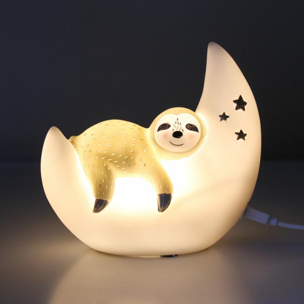 Mini Led Lamp Sloth Homeware