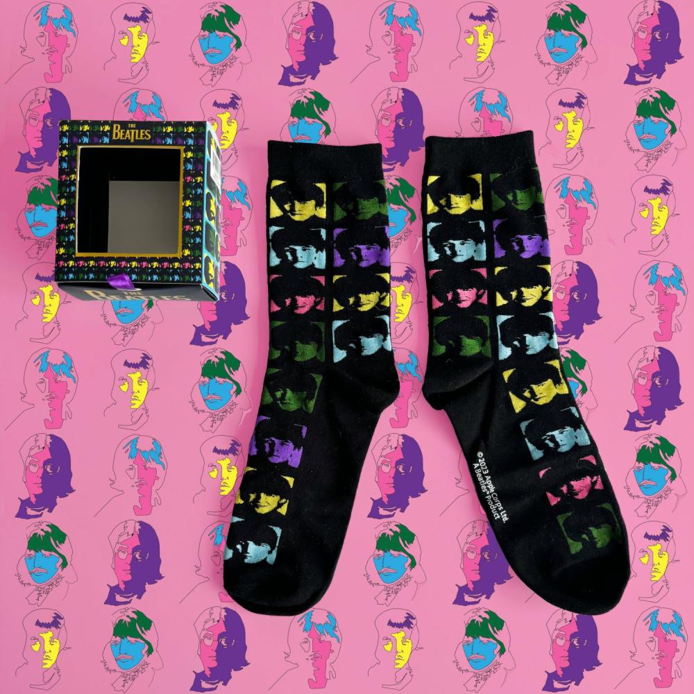 Neon Faces Socks Accessories