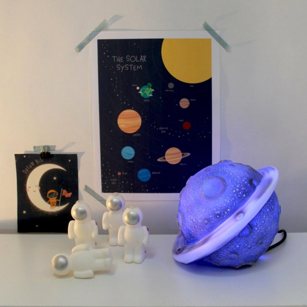 Planet Colour Changing Lamp Homeware