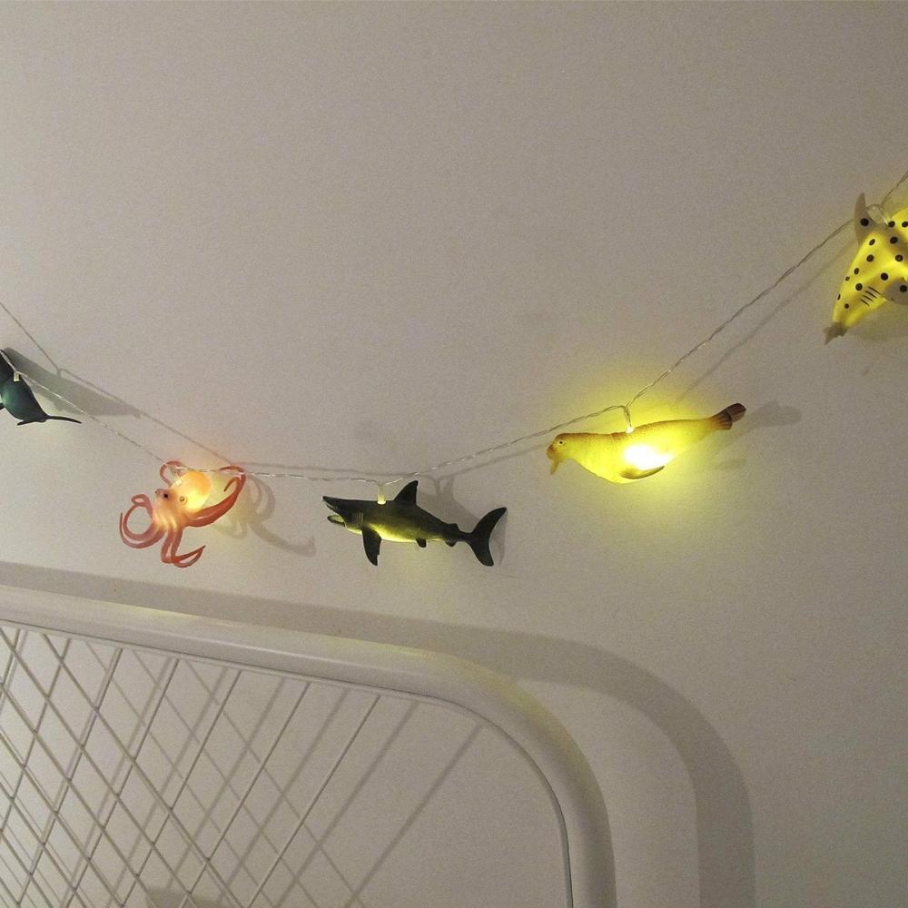 String Lights With Sea Creatures Homeware