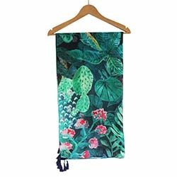 Tropical Leaf Scarf Accessories