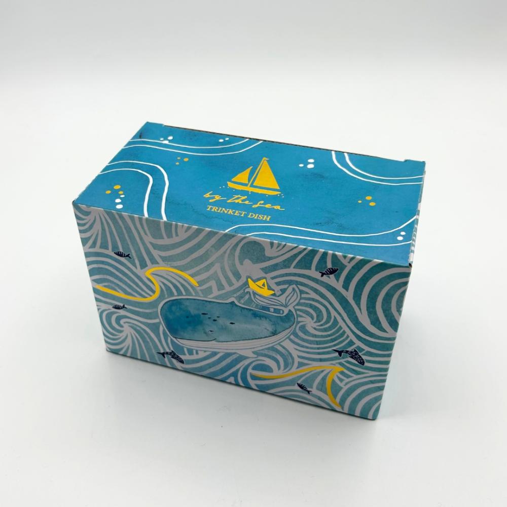 Whale Dish With Gift Box Ceramic Homeware